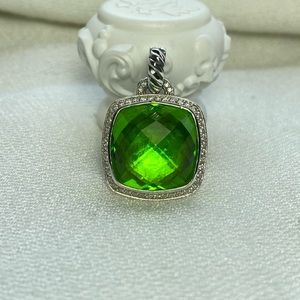 17mm David Yurman Peridot Albion Pendant